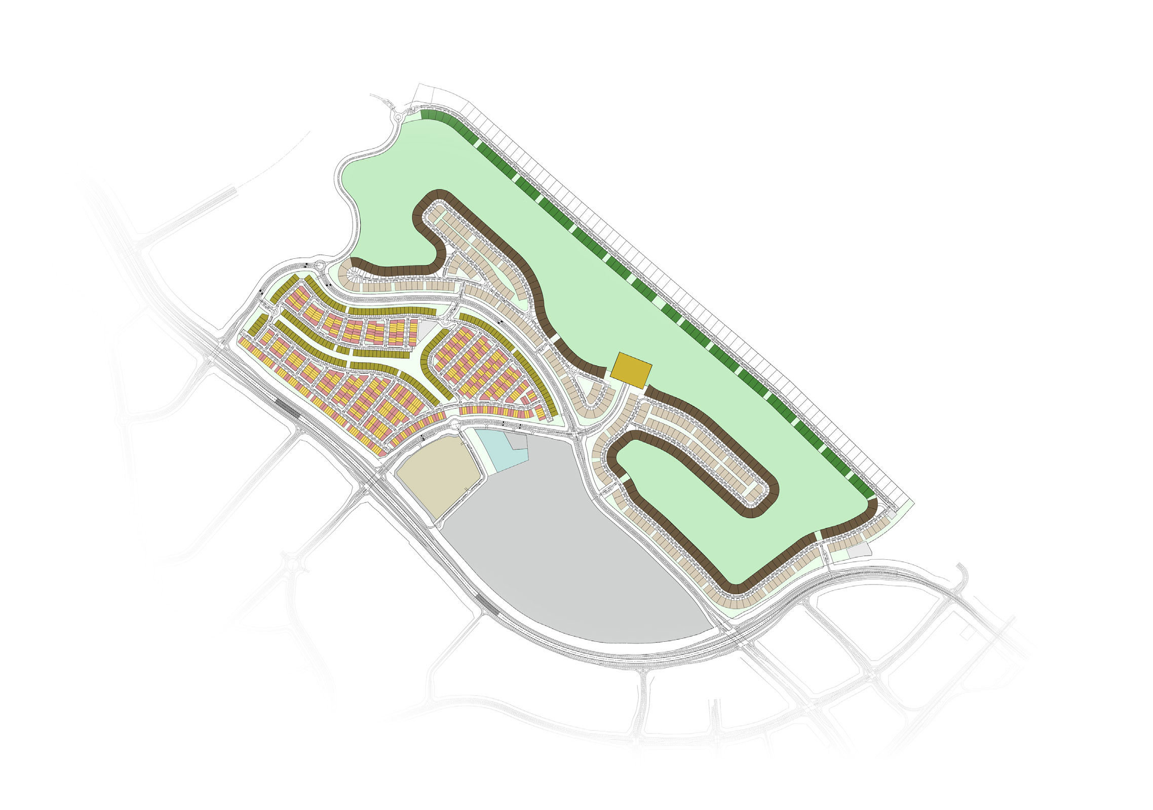 Hudayriyat Golf Estates master plan