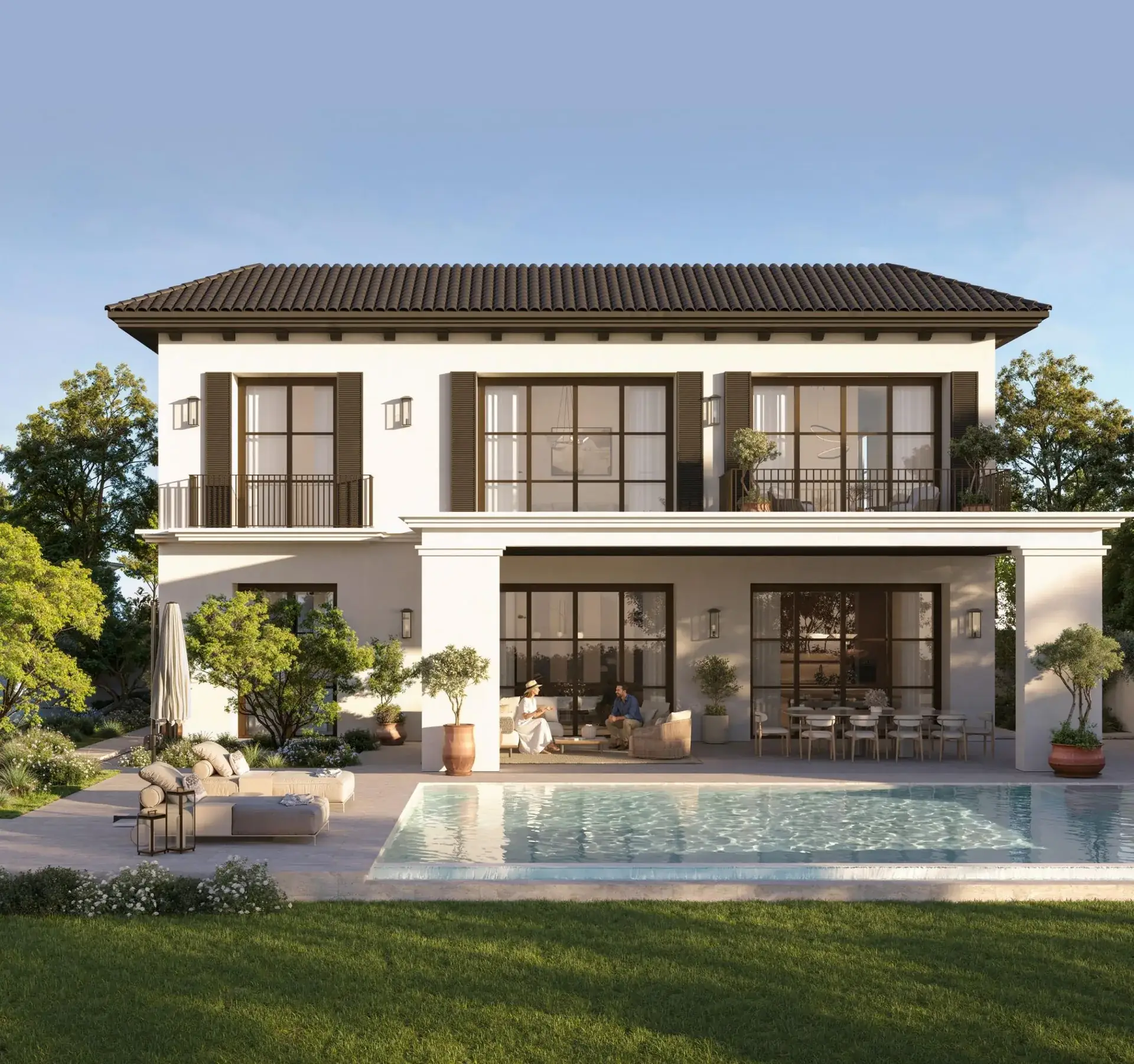 5-Bedroom Range Villas — exterior render by Modon Properties