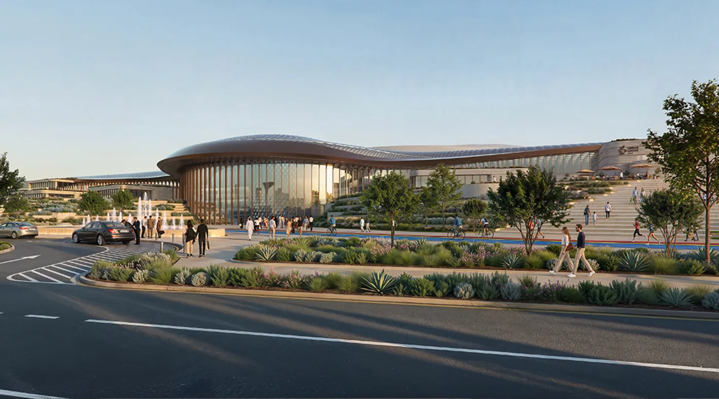 The arena — Wadeem Gardens, Hudayriyat Island, Abu Dhabi